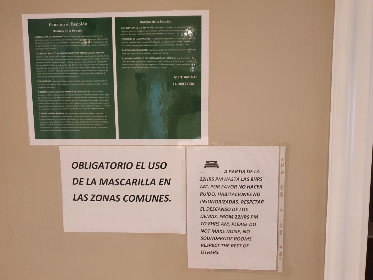 Pension El Espolon Logroño Exteriör bild